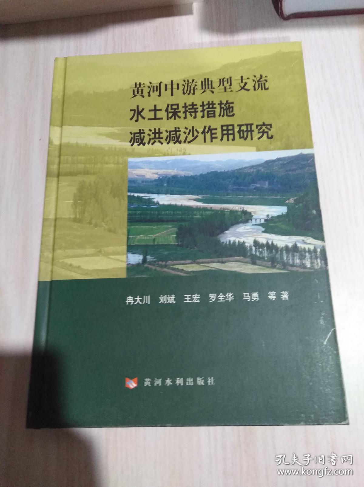 黄河中游典型支流水土保持措施减洪减沙作用研究   精装