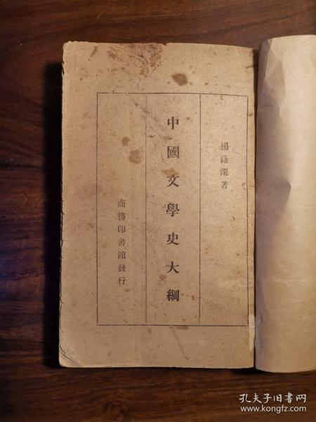 中国文学史大纲（民国版）