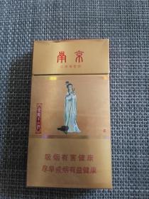 南京十二金钗3d收藏硬壳空香烟盒旧老烟标3D少见罕见珍藏