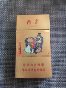 南京十二十二金钗烟盒3d收藏硬壳空香烟盒旧老烟标3D少见罕见珍藏