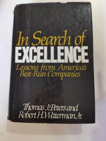 In Search of Excellence