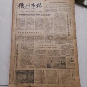 德州市报1985年9月4日-12月28日合订本