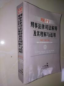 2007 现行刑事法律司法解释及其理解与适用（修订版）