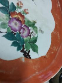 ！花鸟茶盘子