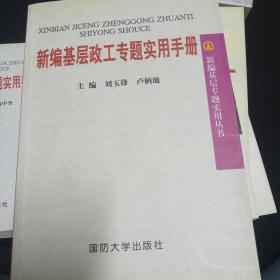 新编基层政工专题实用手册