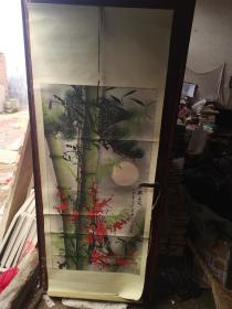 国画三友图一副128.63