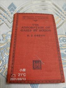 the adsorption of gases by solids