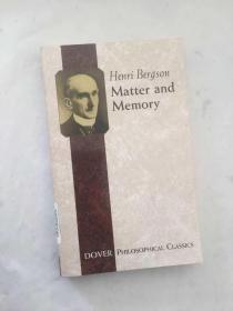 Matter and Memory