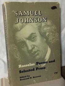 Samuel Johnson：Rasselas, Poems and Selected Prose