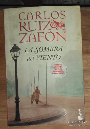 西班牙语原版 La Sombra del Viento By Carlos Ruiz Zafon 著