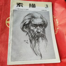 少年儿童美术技法丛书 素描第三册。