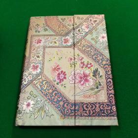 Paperblanks  Dayplanners 品牌笔记本（小本）橙色花图