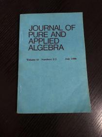 Journal of pure and applied algebra