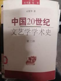 中国20世纪文艺学学术史（第三部）