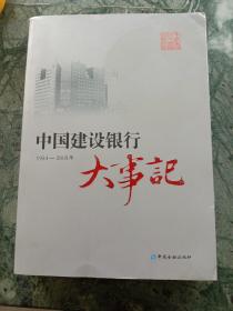 中国建设银行大事记（1954-2005年）