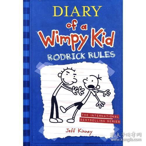 Diary of a wimpy kid #2 rodricd rules 小屁孩日记 2 （美国版，平装）