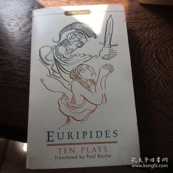 Euripides ten plays  欧里庇得斯 十部戏剧