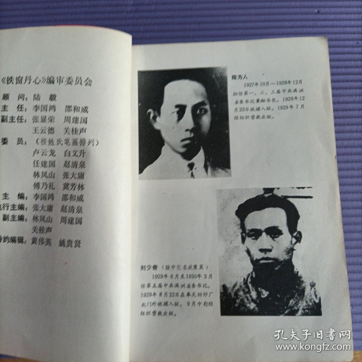 铁窗丹心（中共满洲省委时期狱中斗争纪实）