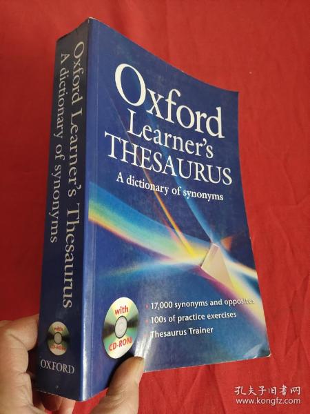 Oxford Learner's Thesaurus(Book+CD) 牛津初级同义词词典 软皮附CD-ROM