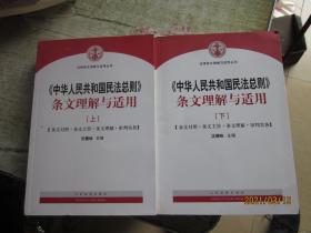 中华人民共和国民法总则 条文理解与适用（套装上下册）