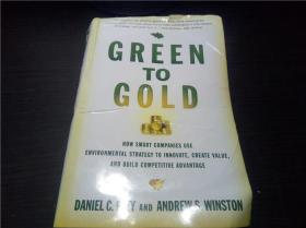 GREEN TO GOLD 2006年 小16开硬精装 原版英法德意等外文书 图片实拍