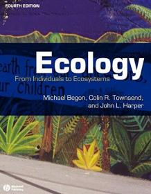 预订 Ecology: From Individuals to Ecosystems   英文原版  生态学--从个体到生态系统(第四版)