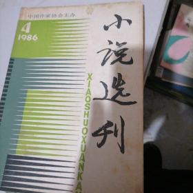 小说选刊杂志1986一4，12