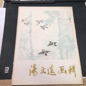 汤文选画辑 册页12张全