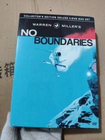 WARREN MILLER’S NO BOUNDARIES 沃伦・米勒  滑雪视频  DVD  4碟装  无中文