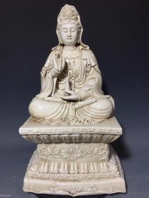 德化窑花瓶柳枝观音