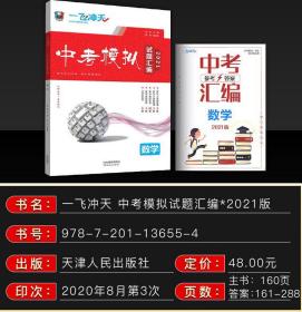 2021版一飞冲天中考模拟试题汇编数学