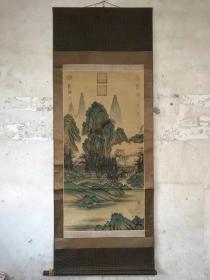 老水墨山水画