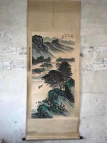 黎雄才四尺山水画