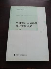 京师刑事法文库（104）：刑事诉讼审前羁押替代措施研究