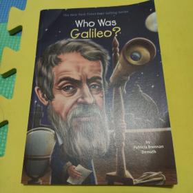 【外文书店】谁是伽利略？ 英文原版 Who Was Galileo? 名人传记系列 中小学生读物 Who Was/Is 系列