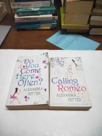 英文原版 《Do You Come Here Often?》《Calling Romeo 》两本合售