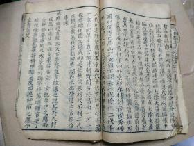 明万历年 • 写刻版 • 地理风水书【地理人子须知】内多寻龙版图。