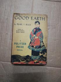 民国外文版:THE GOOD EARTH by PEARL S. BUCK（毛边本）精装本