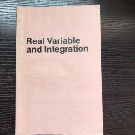 Real Variable and Integreation 英文版：实变数和积分