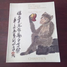 佳士得 2011年5月31日拍卖图录：FINE MODERN CHINESE PAINTINGS