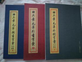 田英章毛笔楷书字汇丶田英章毛笔行书字汇丶田英章毛笔行楷字汇(大8开本3册合售)