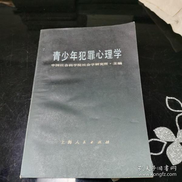 青少年犯罪心理学