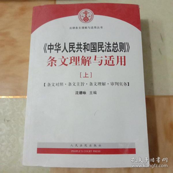 中华人民共和国民法总则 条文理解与适用（套装上下册）