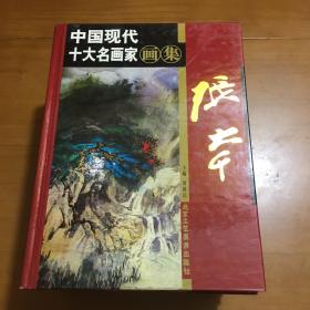 中国现代十大名画家画集 徐悲鸿、刘海粟、李苦禅、潘天寿、齐白石、李可染、黄胄、张大千、傅抱石（九本合售）