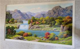 朝鲜画家 金奎 风景油画 之五(此画线下已售，只作展示，请勿下单）