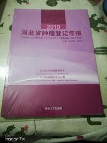 2019河北省肿瘤登记年报（未拆封）