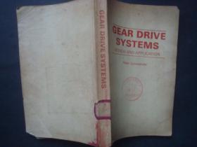 GEAR DRIVE SYSTEMS DESIGN AND APPLICATION 齿轮传动系统的设计与应用【英文版】