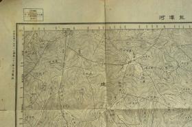 1926年湖北省巴东龙潭河 详细地图