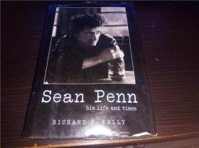 SEAN PENN  His Life And Times 2004年 小16开硬精装 原版英法德意等外文书 图片实拍