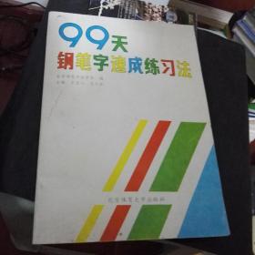 99天钢笔字速成练习法